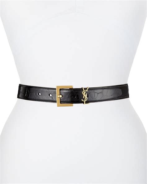 saint laurent belt size.